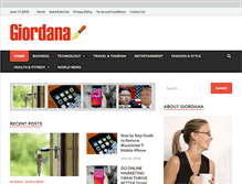 Tablet Screenshot of guidogiordana.com